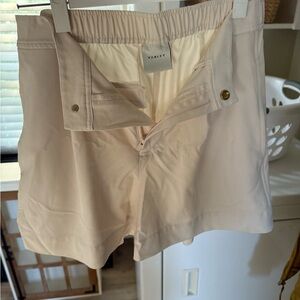 Varley Women's High Waist Tan Shorts
